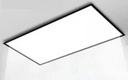Panel LED 96W 3 Tonos Borde Negro 60x120 CM