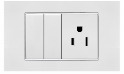 APTTMJS1DS Toma Interruptor - Corriente Doble ADORA