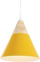 DIY17 Lámpara de Techo Colgante Nordic Bell Amarilla E27