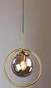 KRS6 Lámpara de Techo Colgante Glass Ring E27