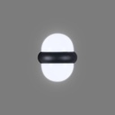 Aplique* de Pared 12W 4500K Oval