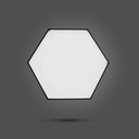 [OTV48] OTV48 Lámpara Decorativa 48W Hexagonal Full