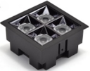 [CH12BK] Spotlight Lineal Empotrable 12W 4500K 9,3x9,3x4,9CM