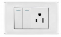 [LPTTMJS4DS] LPTTMJS4DS Toma Interruptor - Corriente Doble LUXE