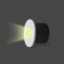 [LBD9230BKWW] Aplique* Eye Line 3W